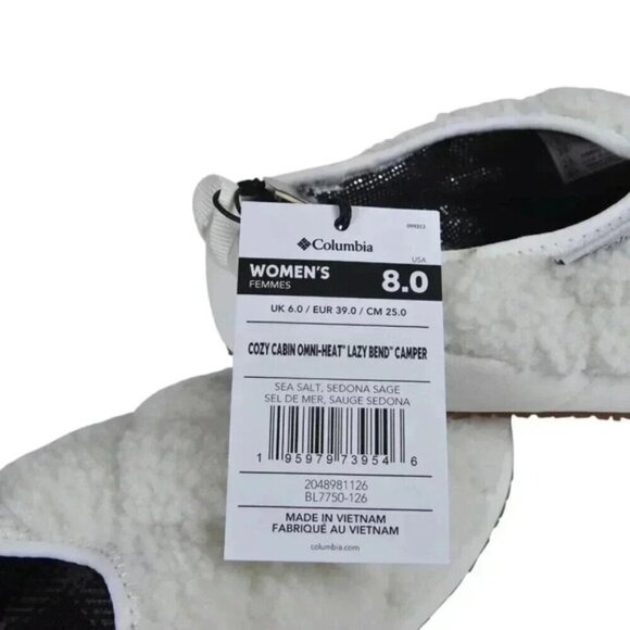 NWT Columbia Cozy Cabin Omni-Heat Lazy Bend Camper Slipper Shoe Size 8 - Picture 10 of 10